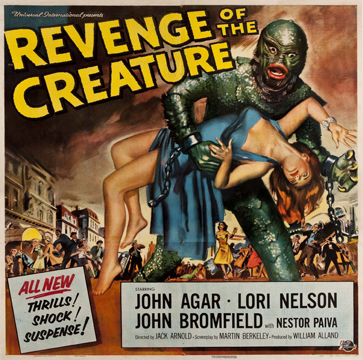 Revenge of the Creature - Six Sheet