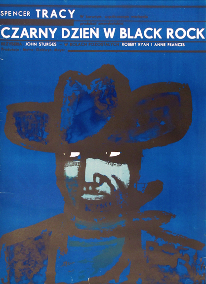 Bad Day At Black Rock Movie Poster by Maciej Hibner