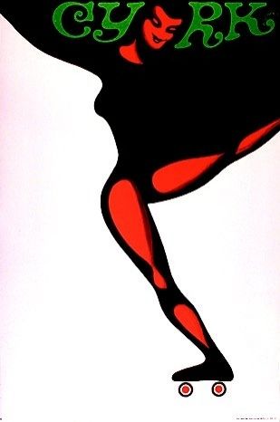 Woman roller skating by Wiktor Gorka