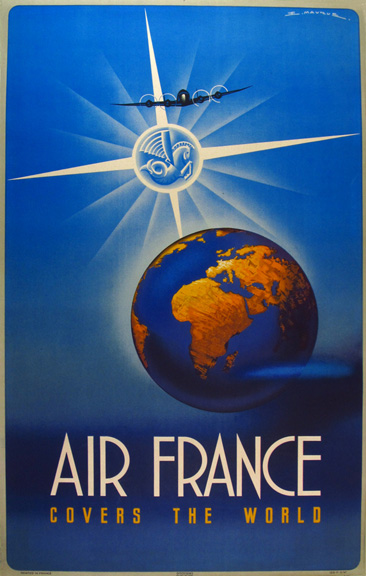 Air France Covers the World by E. Maurus
