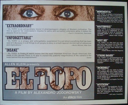 El Topo | Half Sheet | Movie Posters | Limited Runs El Topo | Half Sheet | Movie Posters | Limited Runs