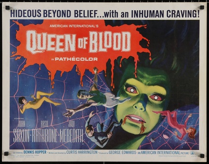 1966 Movie Poster Queen Of Blood
