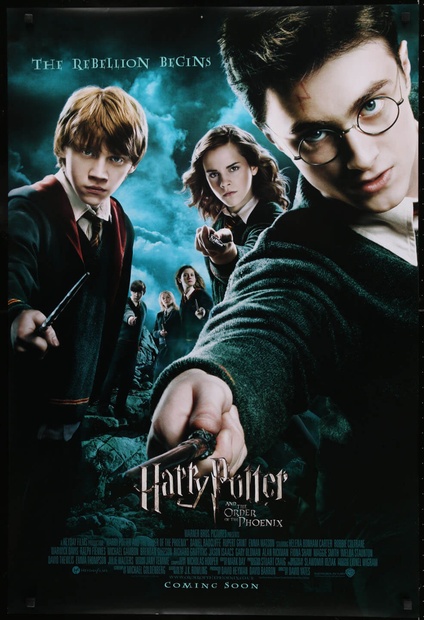 Harry Potter and the Order of the Phoenix, British One Sheet, Movie  Posters