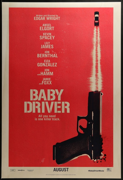 Baby Driver Regular   Movie Poster Single Sided 27x40 Orig