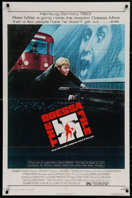 Jon Voight THE ODESSA FILE 1974 Ronald Neame Movie Cinema Poster Art