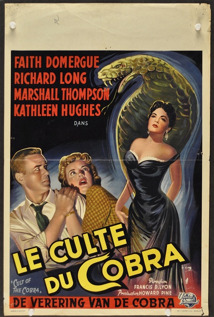 Cult of the Cobra, Belgium, Movie Posters