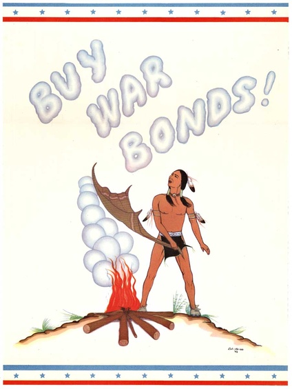 Buy War Bonds (American Indian)