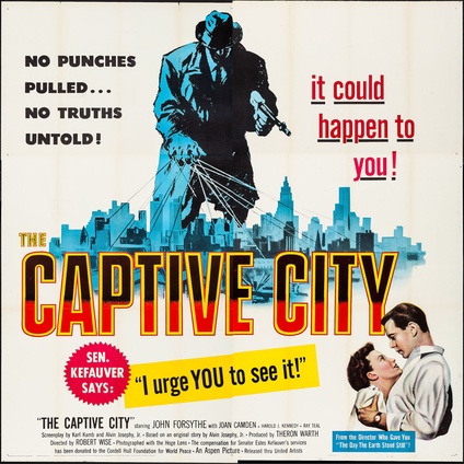 The Captive City, Six Sheet, Movie Posters