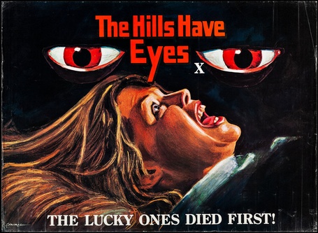 hills have eyes horror sci fi movie poster metal tin sign home art 
