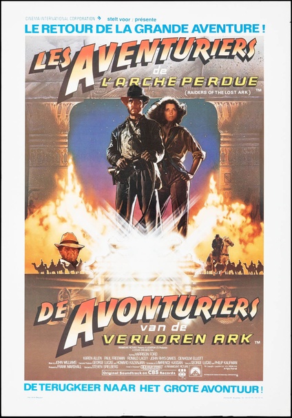 Beyond droefheid verontschuldiging Raiders of the Lost Ark | Belgium | Movie Posters | Limited Runs