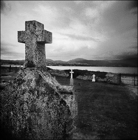 Cemetery on the Irish Sea - County Down, Northern Ireland