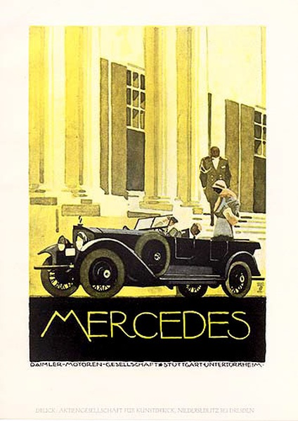 Mercedes (bookplate) 1926
