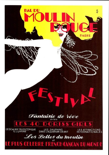 Bal du Moulin Rouge Festival Cabaret Paris