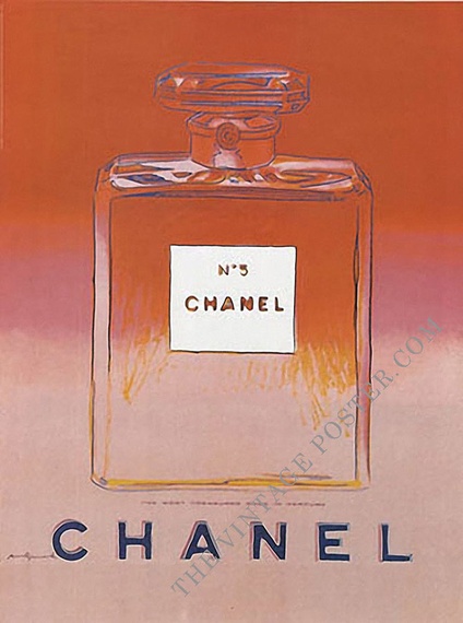 CHANEL No. 5 (Pink / Red ) (Small), Advertising Posters