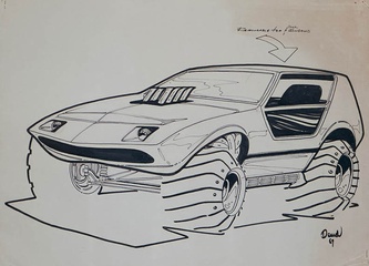 1969 Bronco Dune Buggy