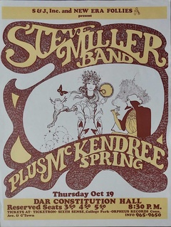 Steve Miller Band: Washington DC 1972