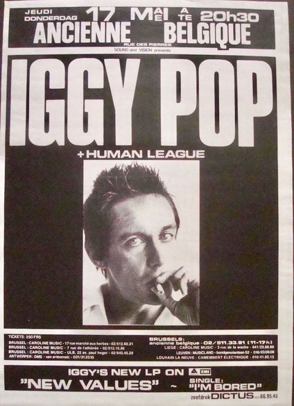 Iggy Pop - Brussels 1979
