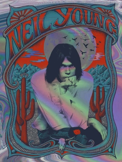 Neil Young (2020 Variant holographic)