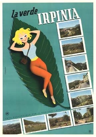 La Verde Irpinia – Southern Italy | F. Romoli c.1947 ENIT Italian Travel Poster