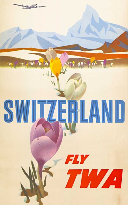 SWITZERLAND - FLY TWA - Constellation