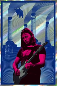 Pink Floyd: David Gilmour (Red Rainbow foil)