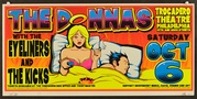 The Donnas Concert Poster