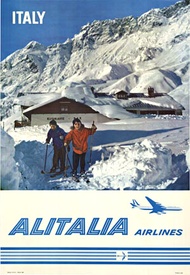 Italy - ALITALIA AIRLINES (SKIING)