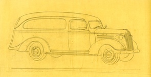 Concept Van Design Circa 1940s