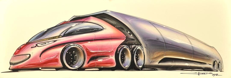 Concept Car Design by Jones No. 3