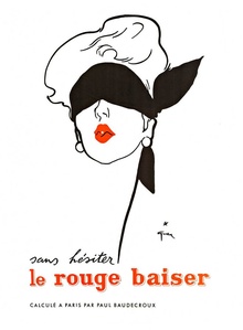 Le Rouge Baiser Blindfold - Red Kiss