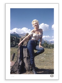 Marilyn Monroe:  Jasper National Park 1