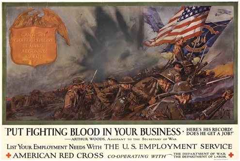 Marines Put Fighting  Blood in your Business