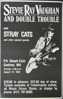 Stevie Ray Vaughan: Gardner 1989