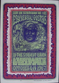 Psychedelic Posters Exhibition: Berkeley 1967