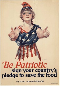 Be Patriotic | pledge to save food WW1
