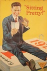 Sitting Pretty! Banking Poster
