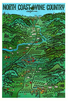 North Coast Wine Country California - Vineyards