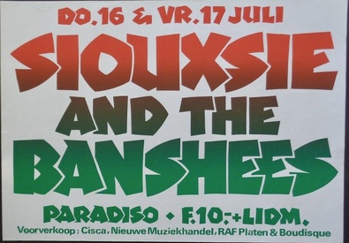 Siouxsie And The Banshees: Amsterdam 1982