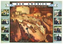 Our America Motion Pictures # 1 - on linen