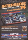 Interserie '74 Martini Racing Porsche