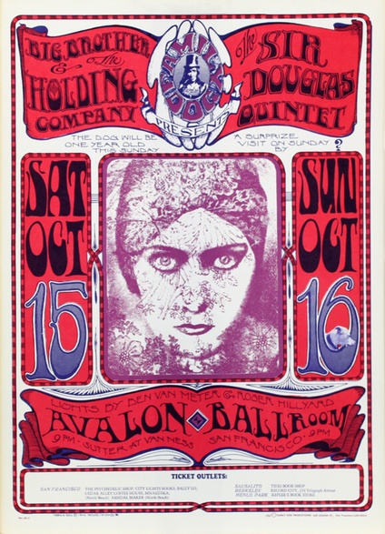 Big Brother and the Holding Company and Sir Douglas Quintet, Avalon Ballroom