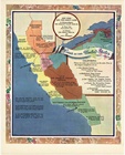 Wines of the United States vintage map