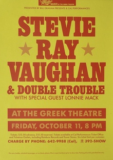 Stevie Ray Vaughan: Berkeley 1985