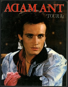 Adam Ant Concert Tour Program