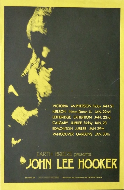 John Lee Hooker: Canadian Tour 1972