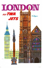 LONDON FLY TWA JETS (S)