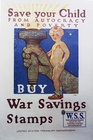 Save Your Child | Buy War Savings Stamps