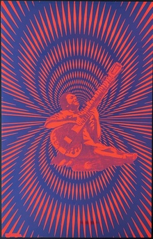 Ravi Shankar (1969 Black light)