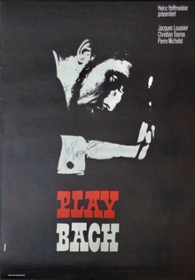 Jacques Loussier Trio: Bonn 1971 (Signed)