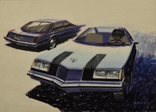 Mercury Concept Car Art